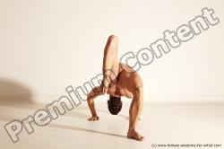 Modern Aerobic reference poses of Estera